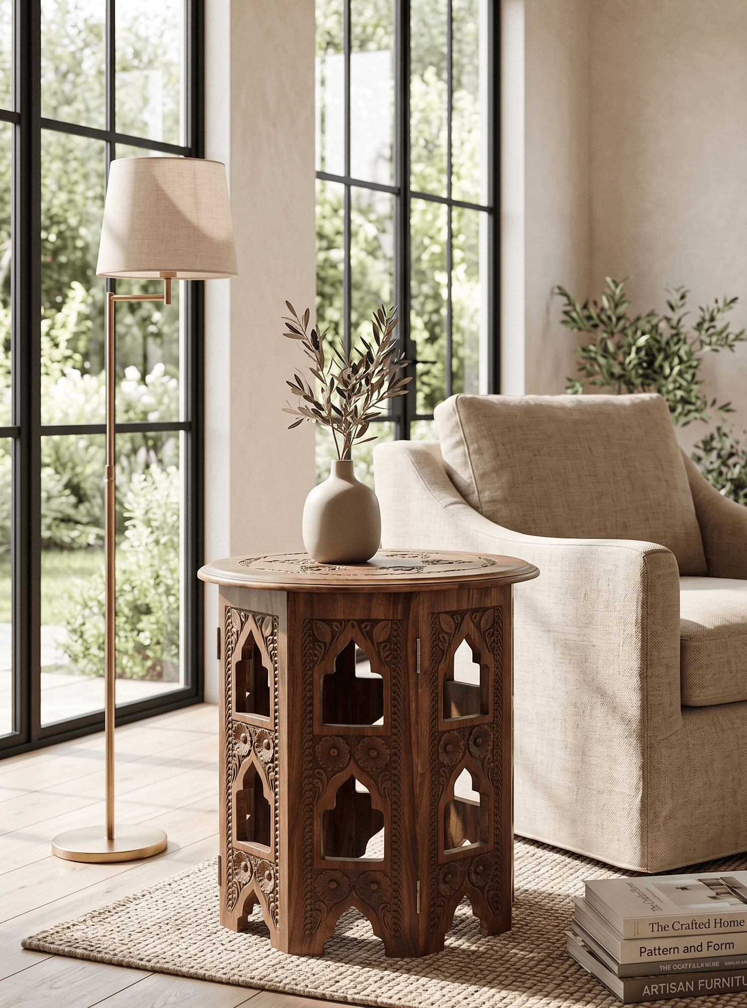 Handcrafted Side Table