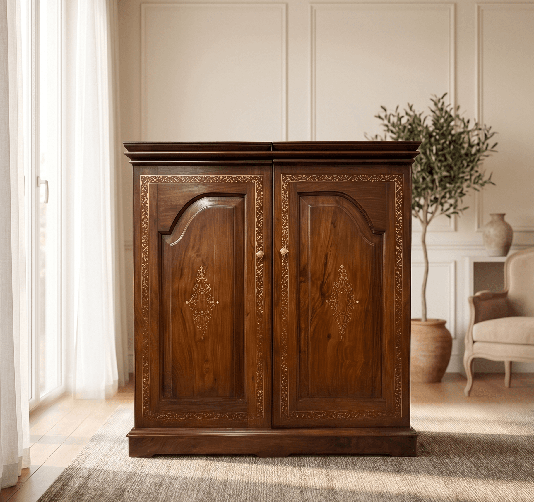 Luxury Heritage Wooden Cabinet