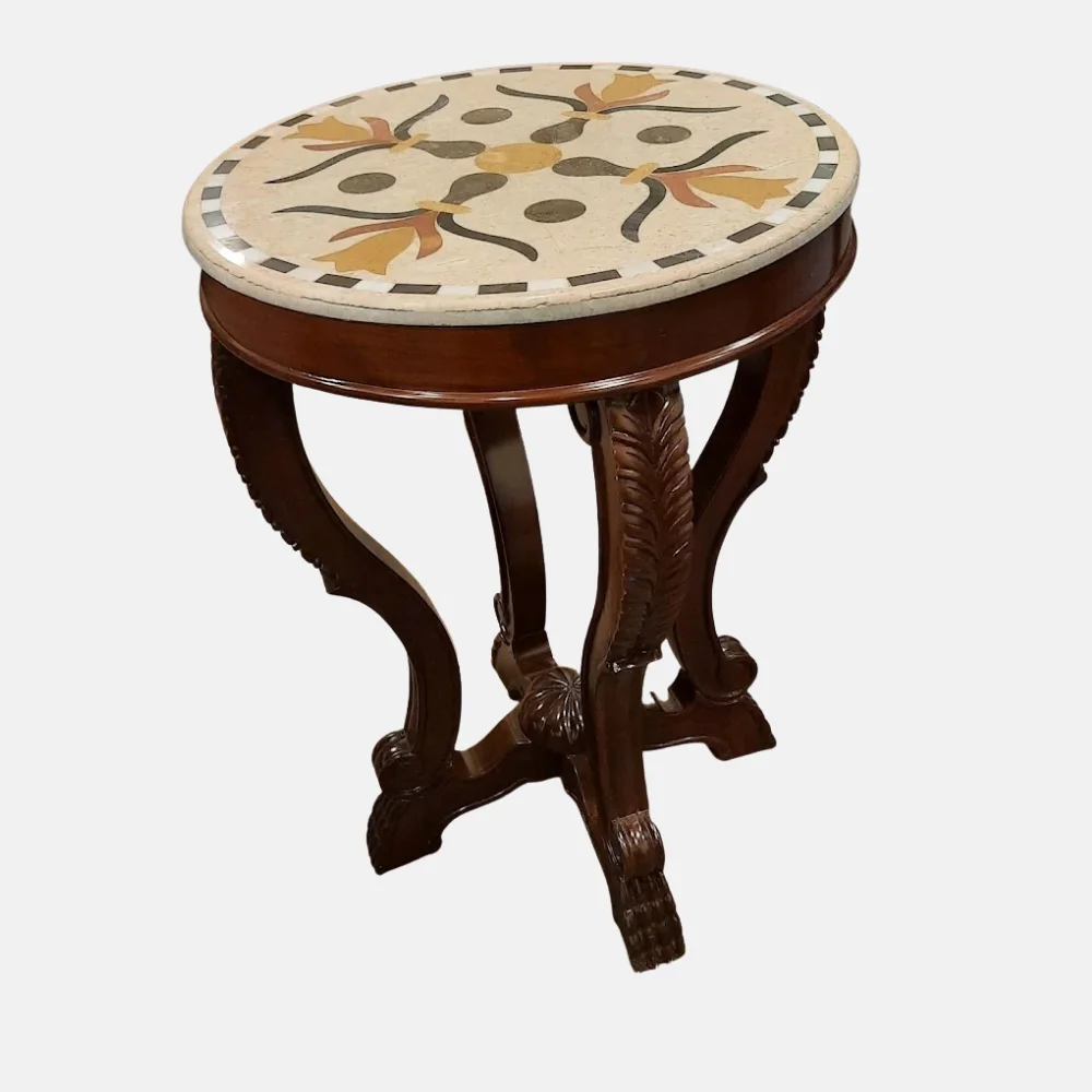 Antique Inlay Table